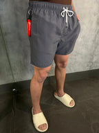 Short Praia Liso Premium Rsv Fuligem