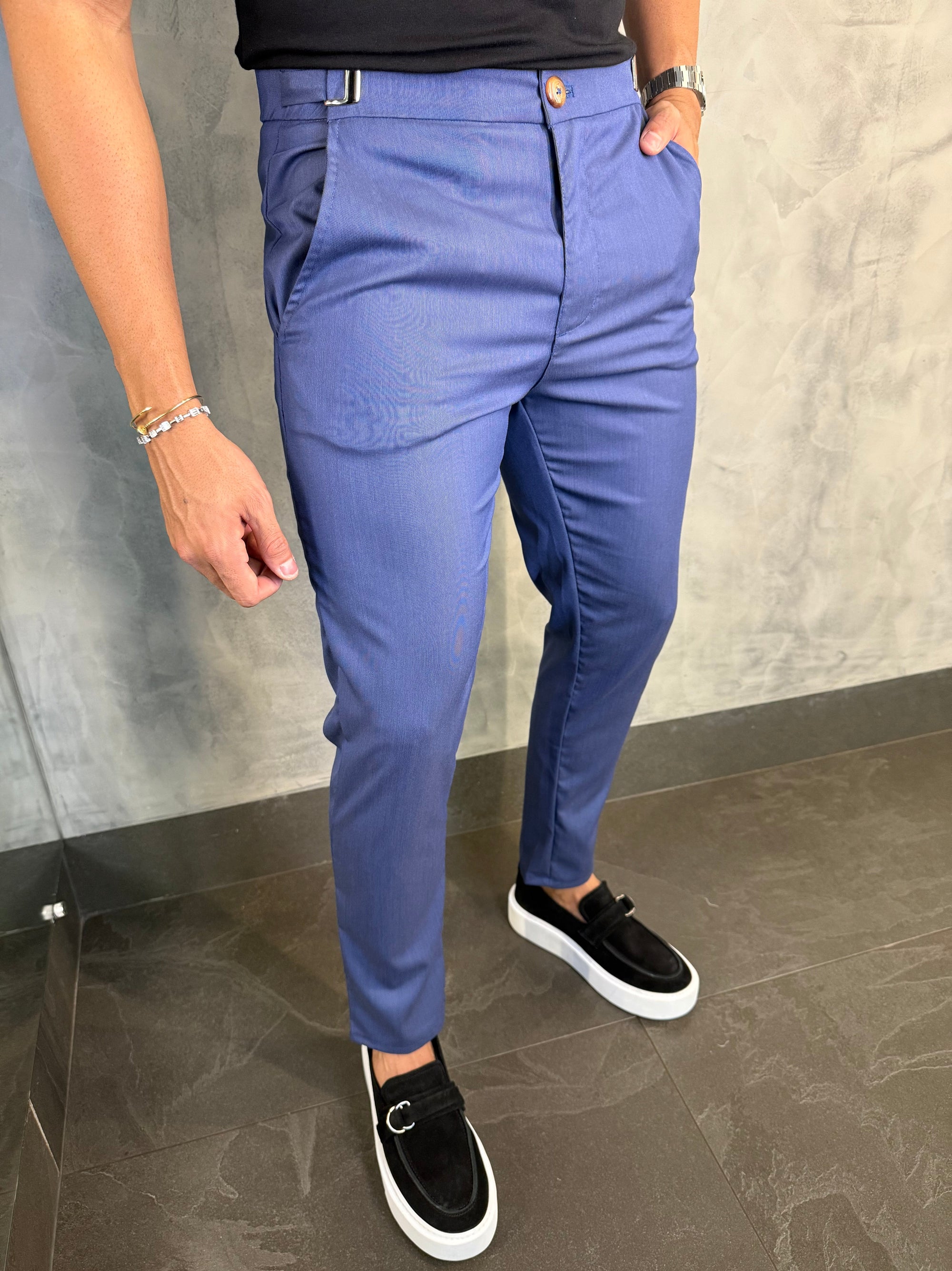 Calça Alf. Dubai Azul