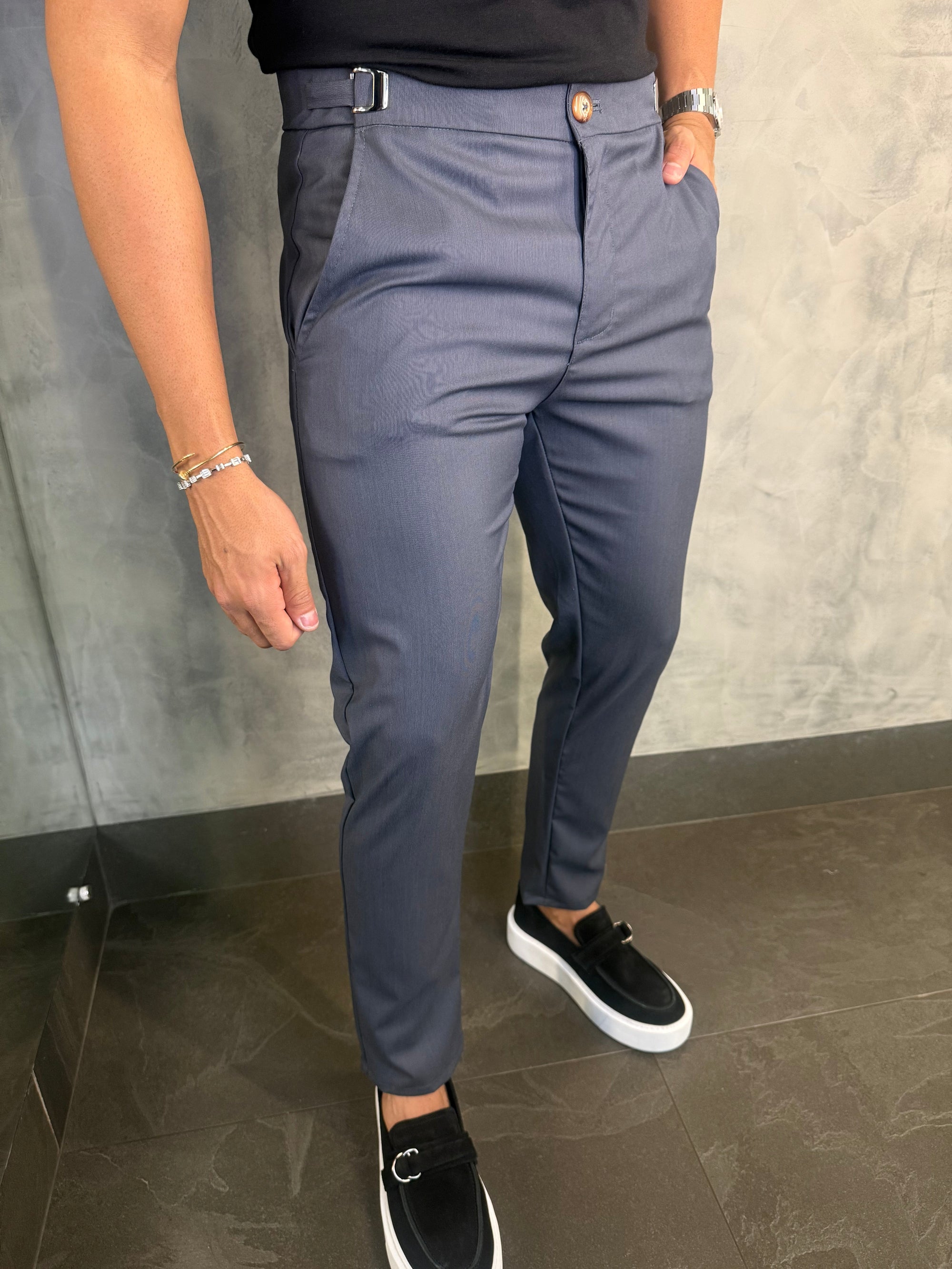 Calça Alf. Dubai Chumbo
