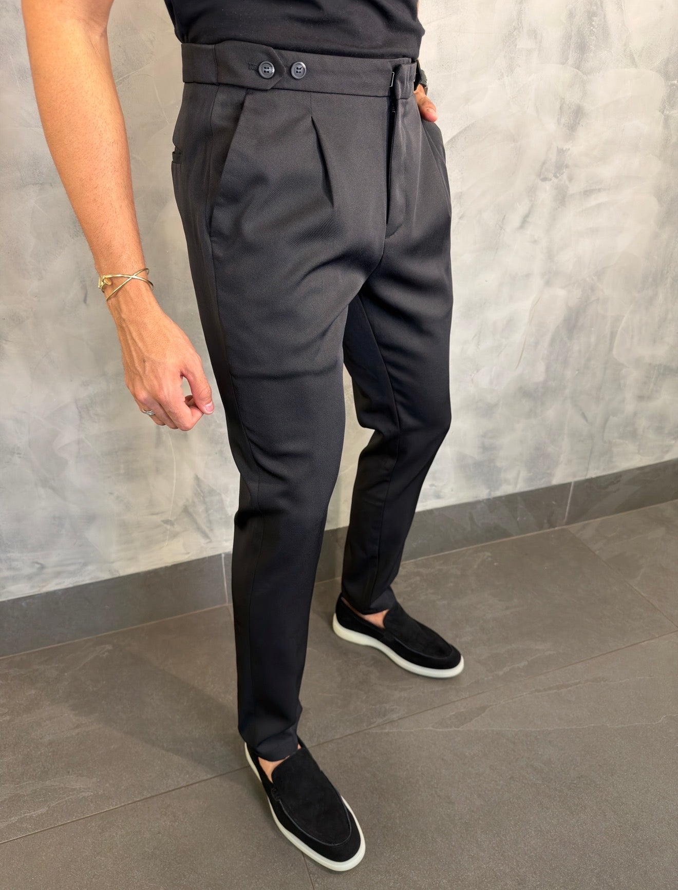 CALÇA ALF. MARSELHA PRETO