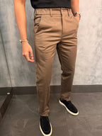 CALÇA SARJA CASUAL STRETCHC CINTURA ELÁSTICA