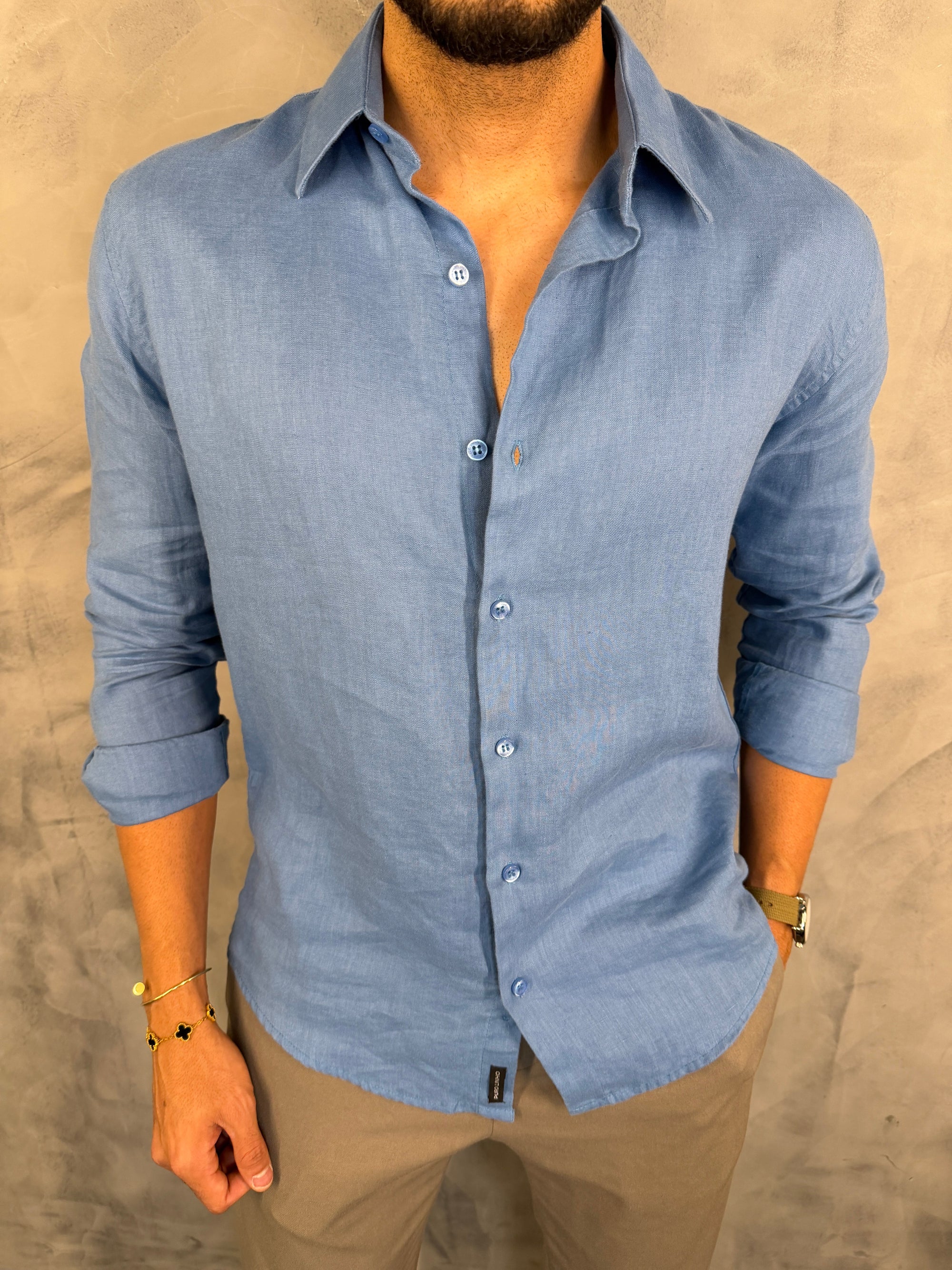 CAMISA M/L OASIS PURO LINHO