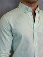 CAMISA M/L OXFORD PONTO H