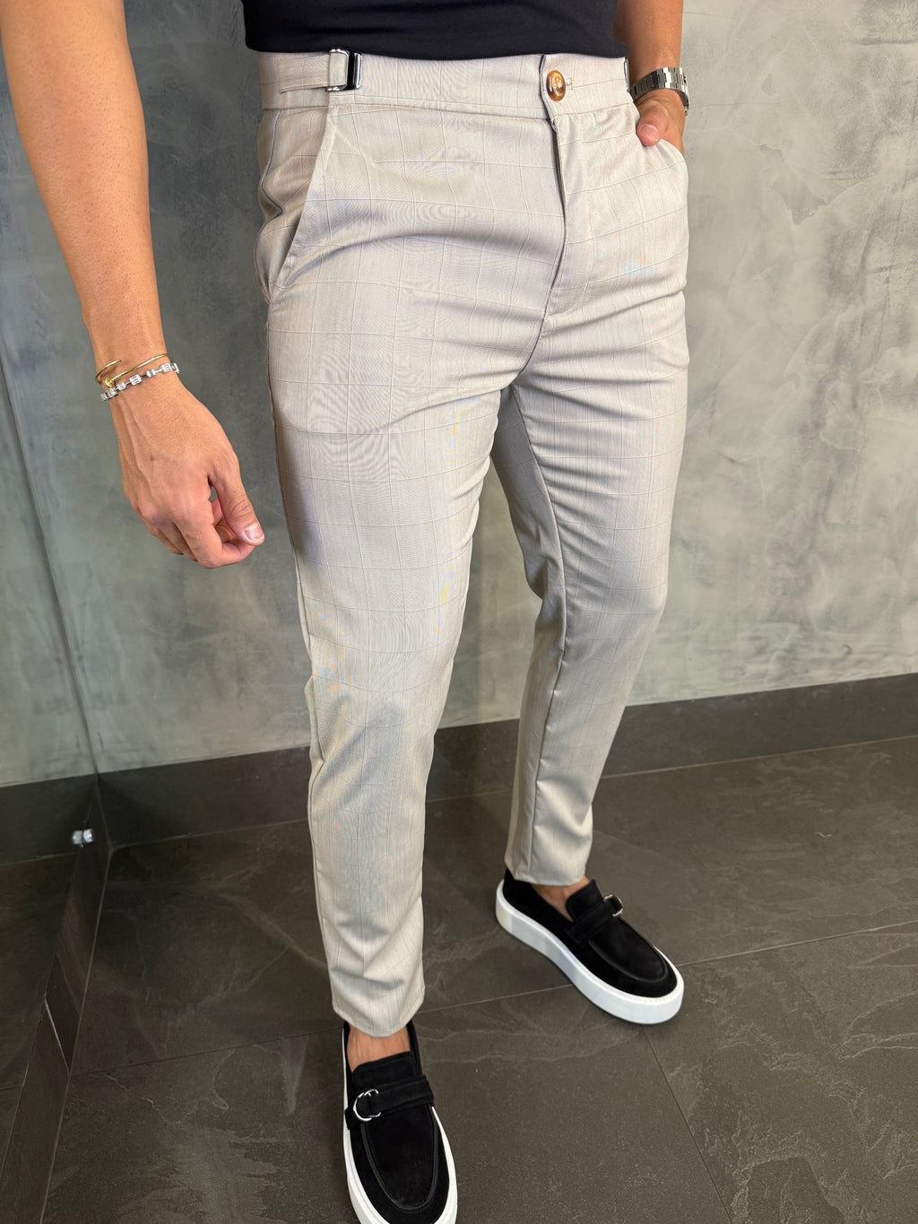 CALÇA ALF. ZURIQUE AREIA