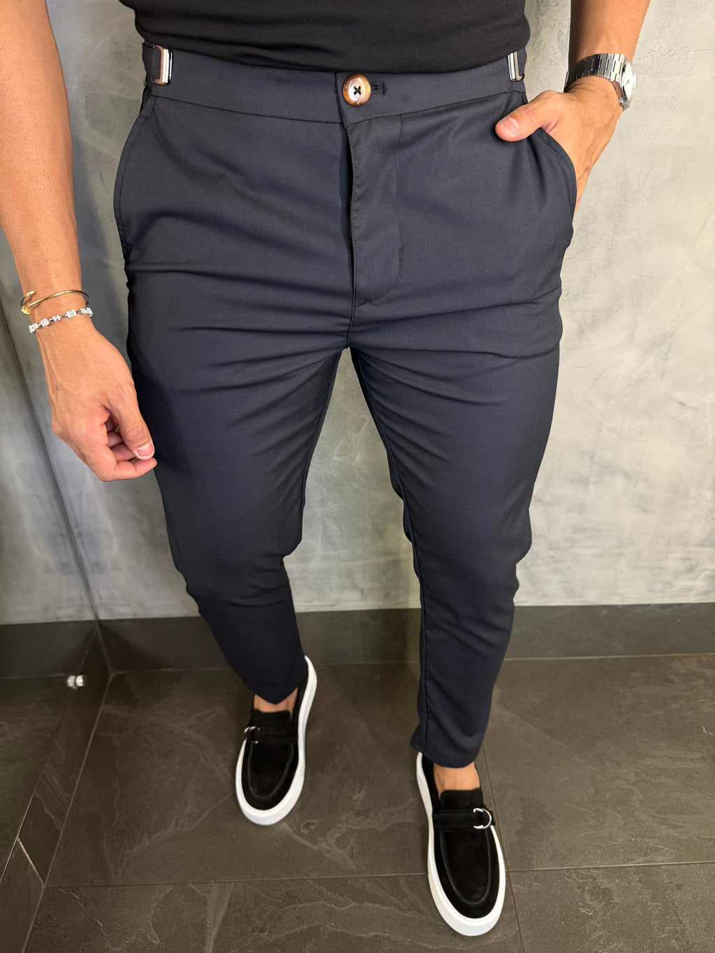 Calça Alf. Dubai Preto