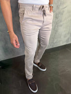CALÇA SARJA MOLETOM SKINNY