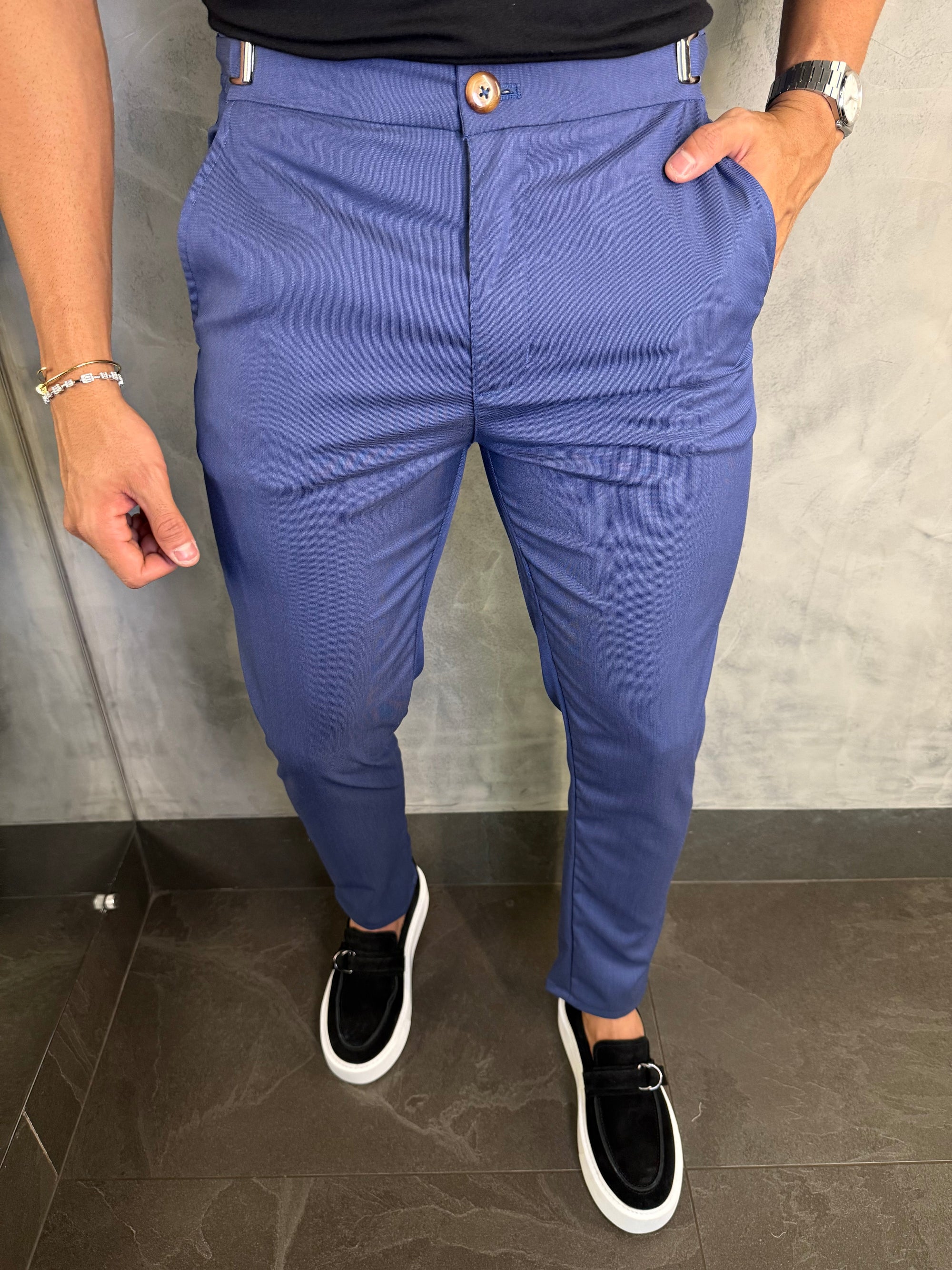 Calça Alf. Dubai Azul
