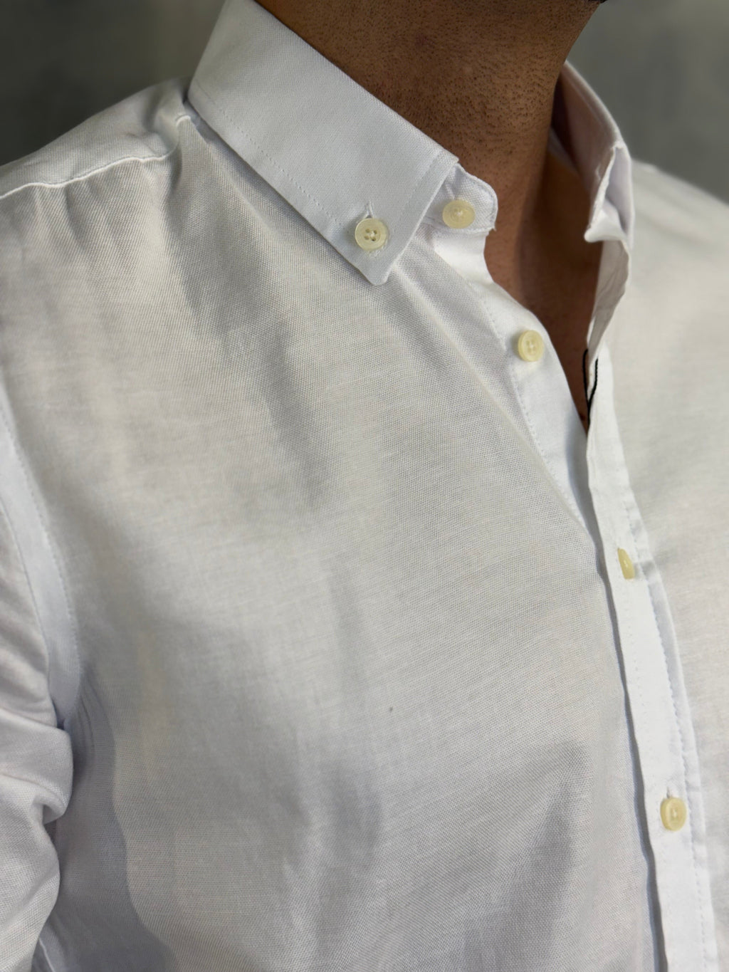 CAMISA M/L BUTTON DOWN INDICCATTO BRANCO