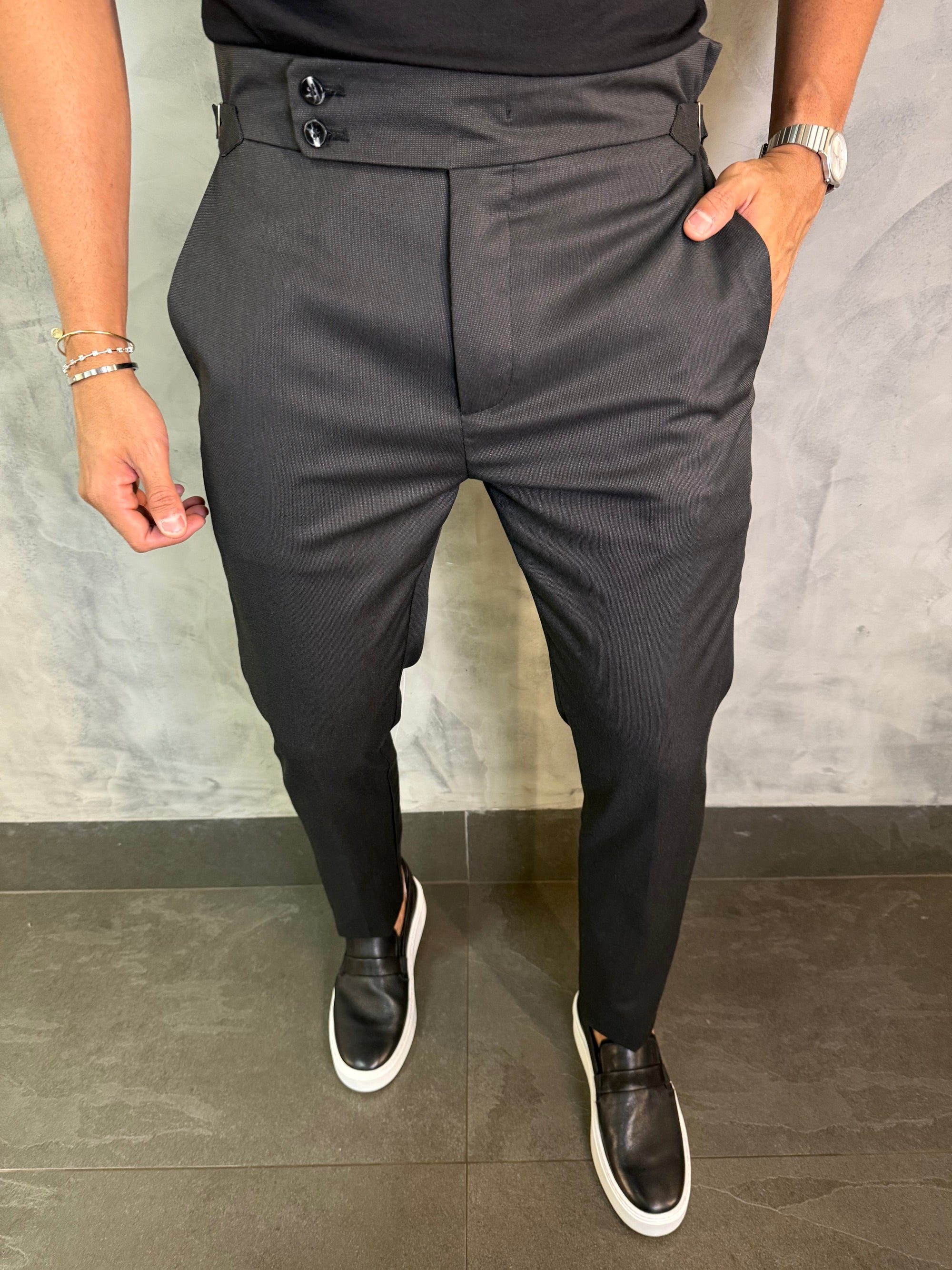 CALÇA ALF. GURKHA VERSALHES PRETO