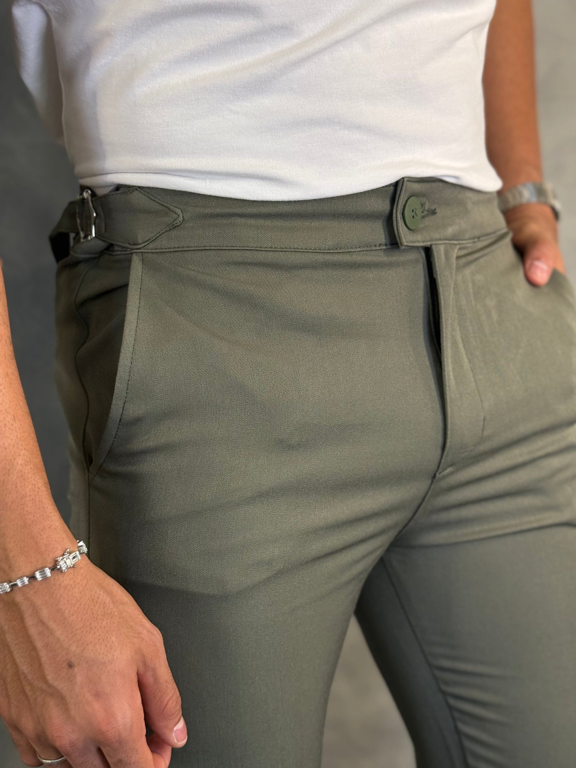 Calça Alf. Roma Verde Militar