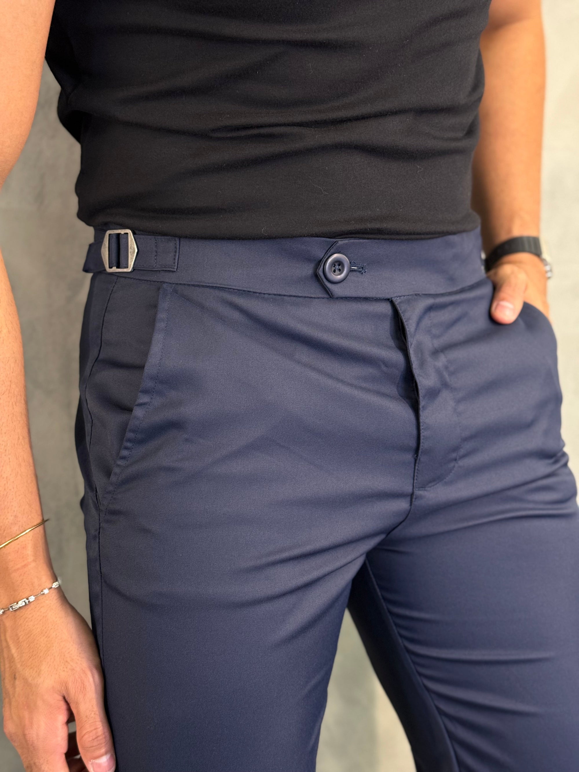 Calça Alf. Regulagem Buzios Marinho