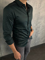CAMISA M/L ACETINADA