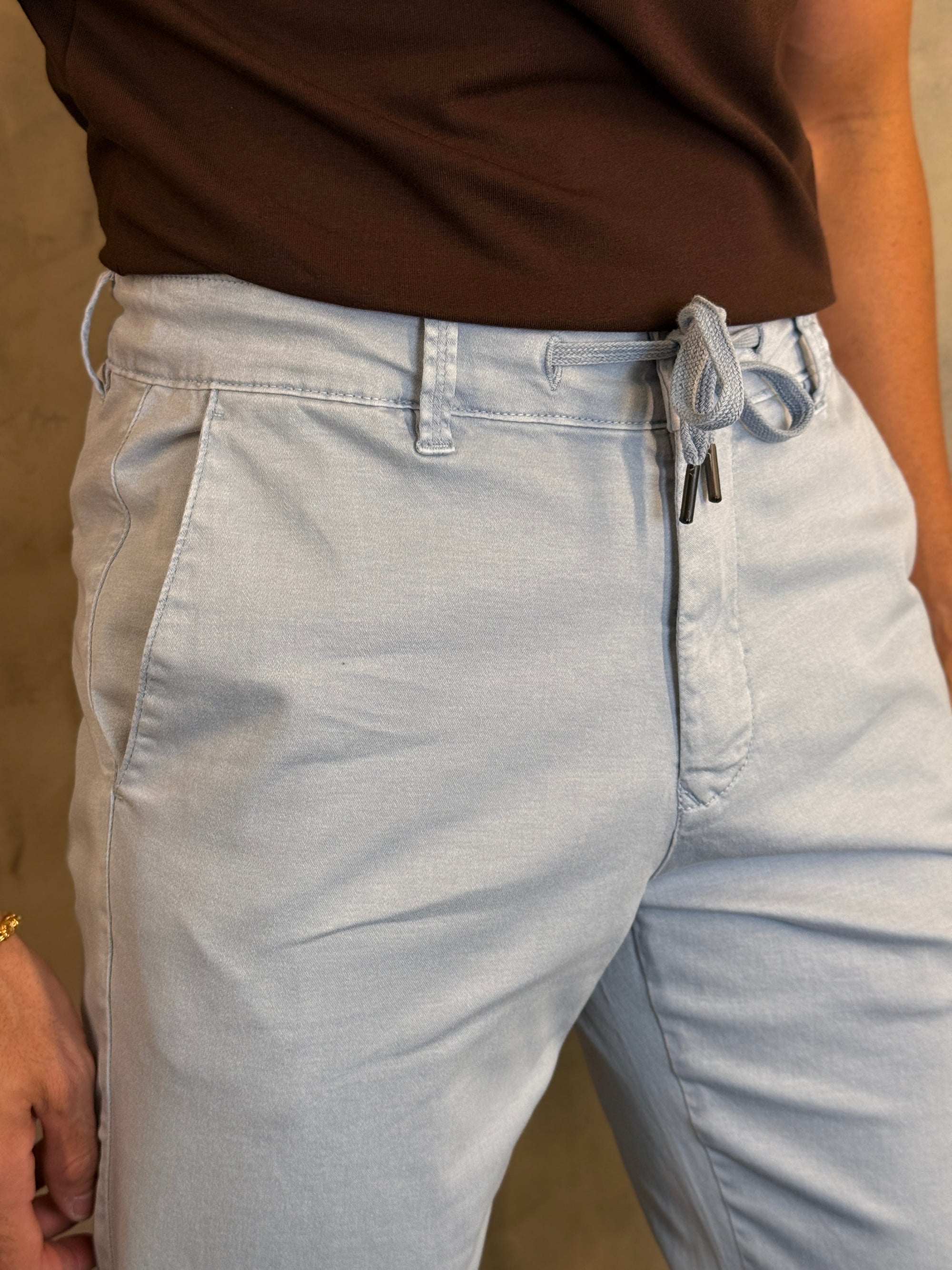 CALÇA SARJA MOLETOM SKINNY