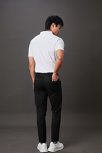 Calça Alfaiataria Malha Masculina Super Stretch