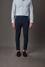 Calça Alfaiataria Malha Masculina Super Stretch
