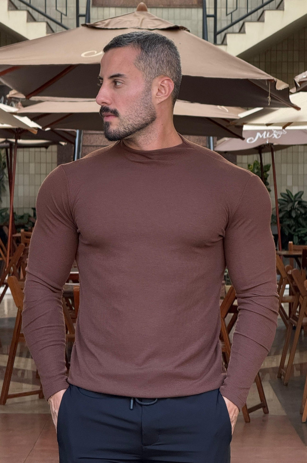 Camiseta Aura Manga Longa