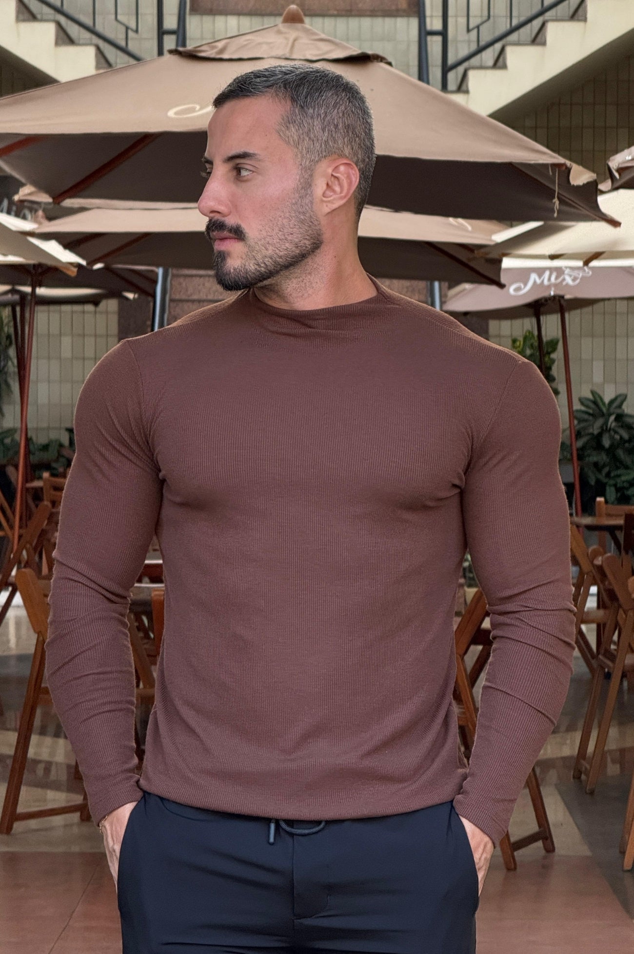 Camiseta Aura Manga Longa