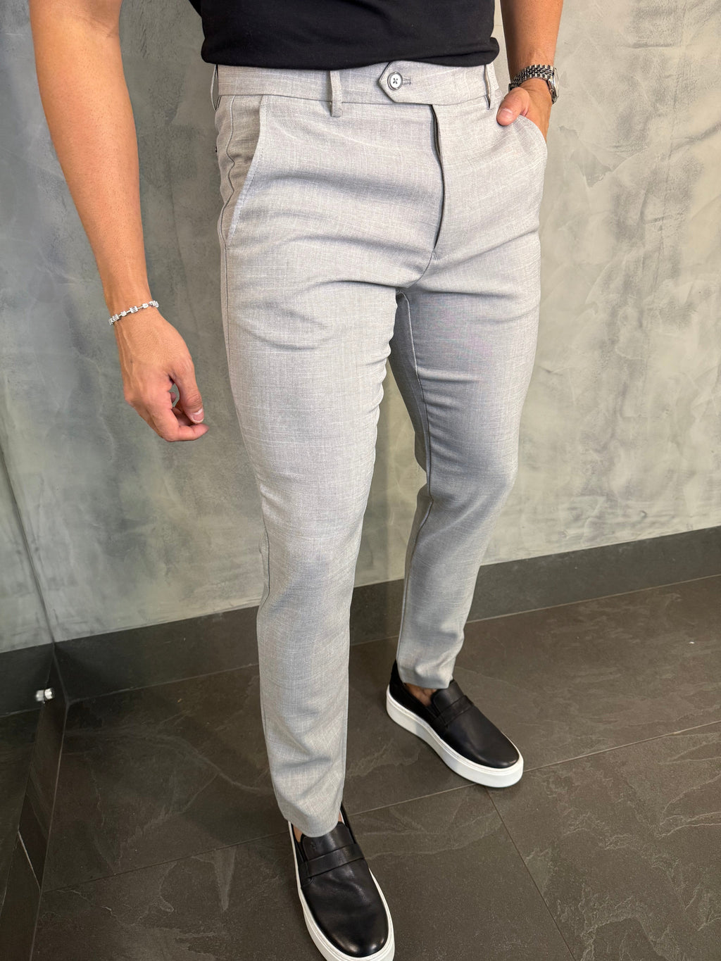 CALÇA ALF SLIM STRETCH
