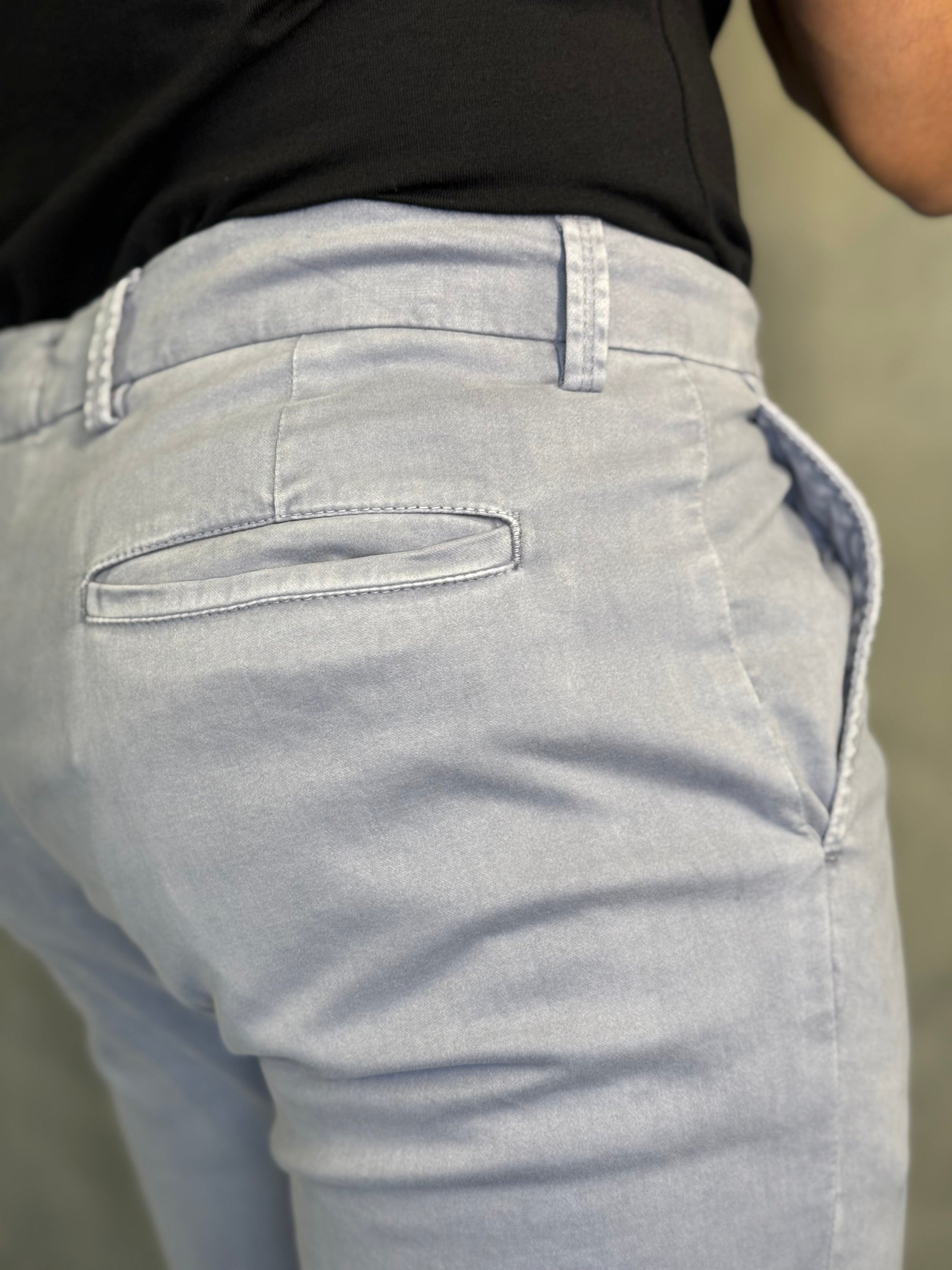 CALÇA ALF SARJA COMFORT SKINNY NIMBUS