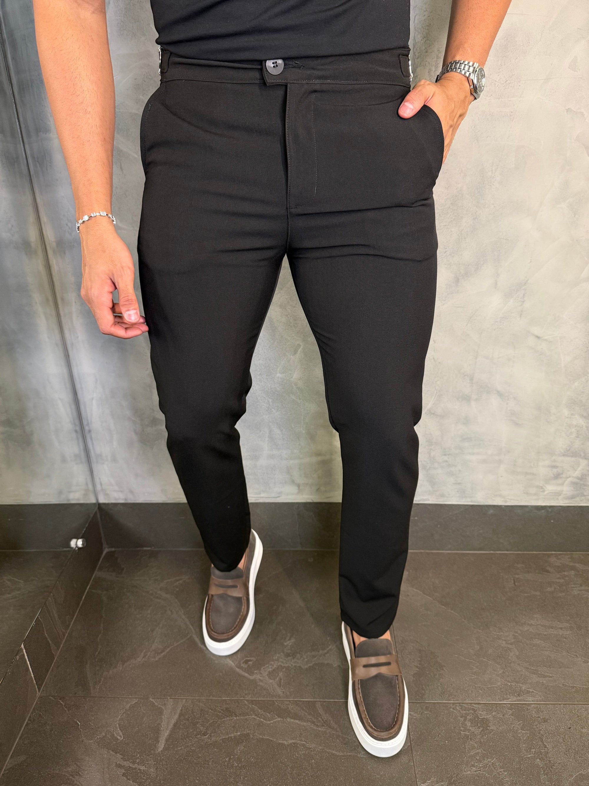 Calça Alf. Roma Preto
