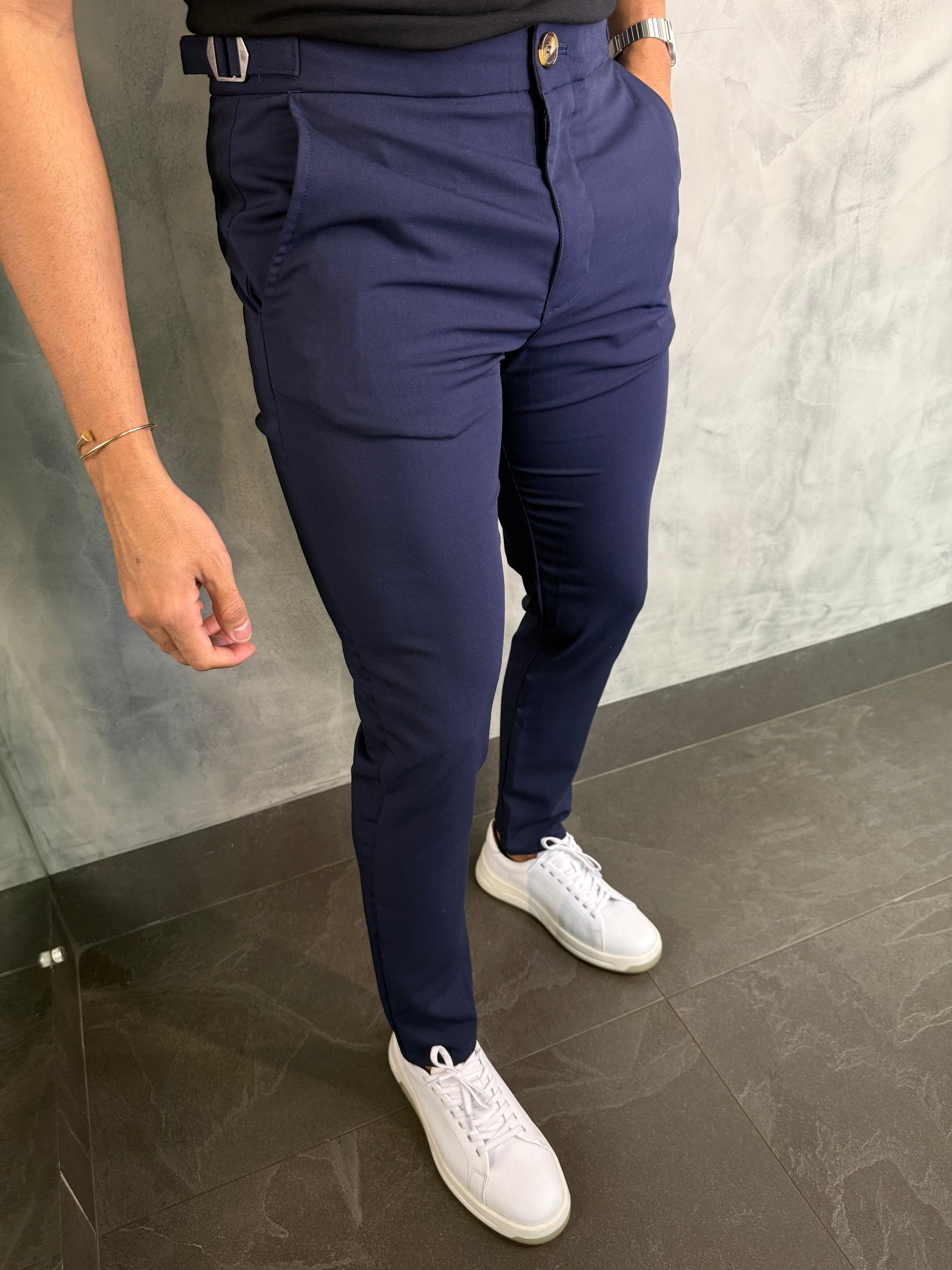 Calça Alf. Regulador Paris Marinho
