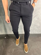 CALÇA ALF ATENAS AJUSTE FIVELA PRETO