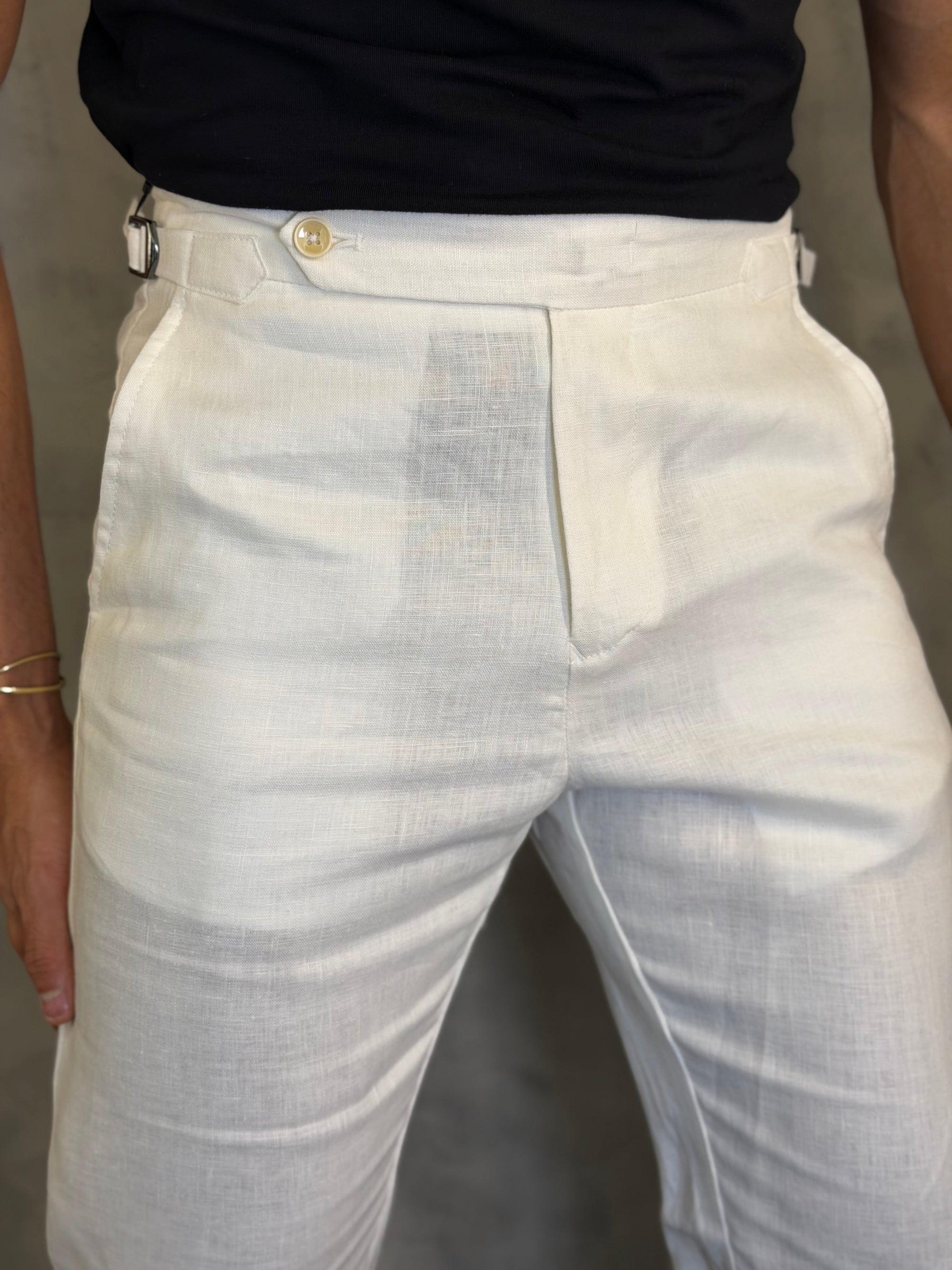 CALÇA ALF. PURO LINHO RESORT