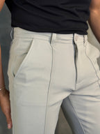 CALÇA MALHA C/ FRISO