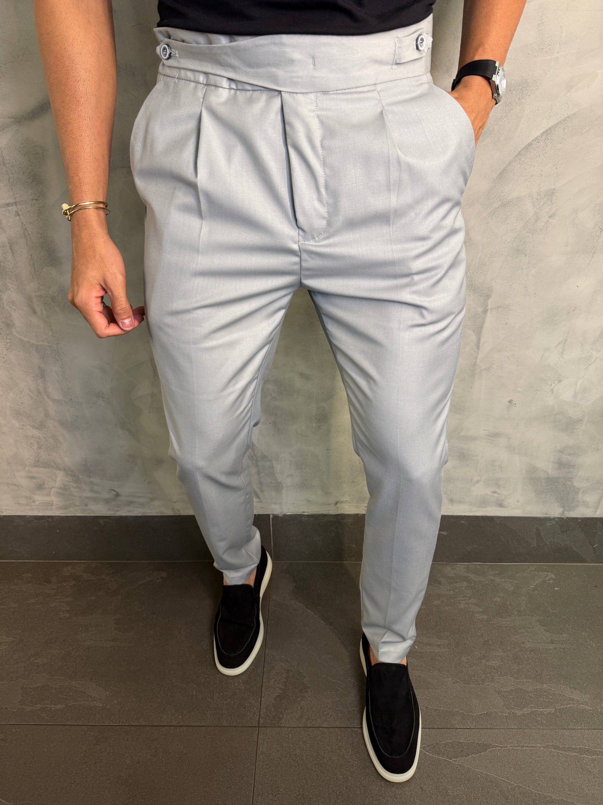 CALCA ALF. GURKHA PATAN CINZA