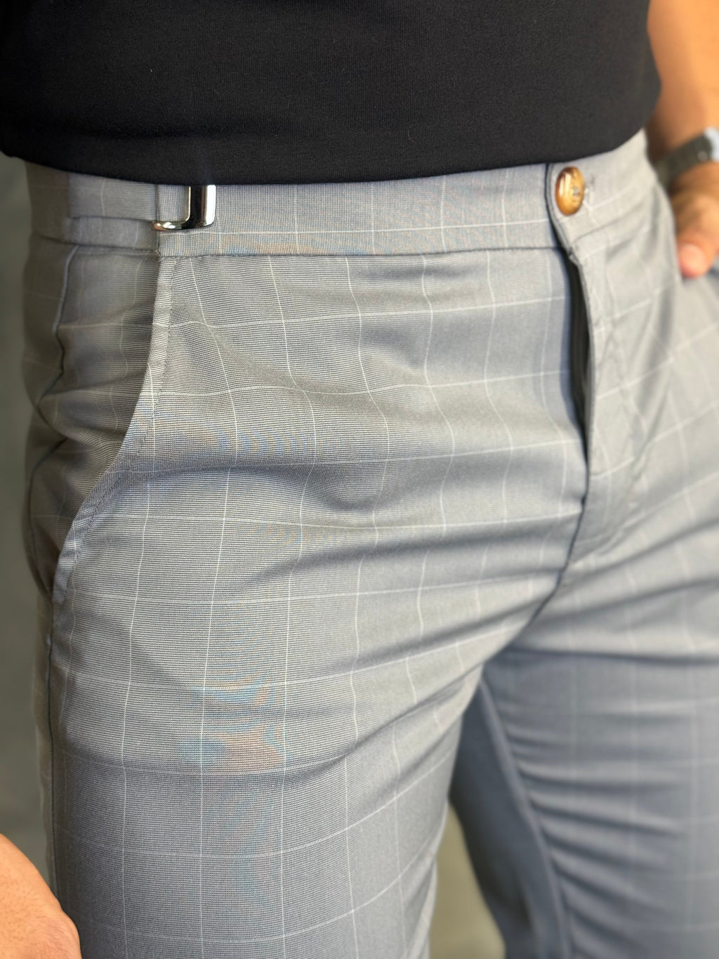 CALÇA ALF. ZURIQUE CINZA