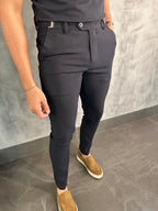 CALÇA ALF ATENAS AJUSTE FIVELA PRETO