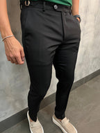 CALÇA ALFAIATARIA VERONA AJUSTE LATERAL PRETO