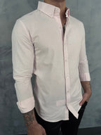 CAMISA M/L OXFORD PONTO H