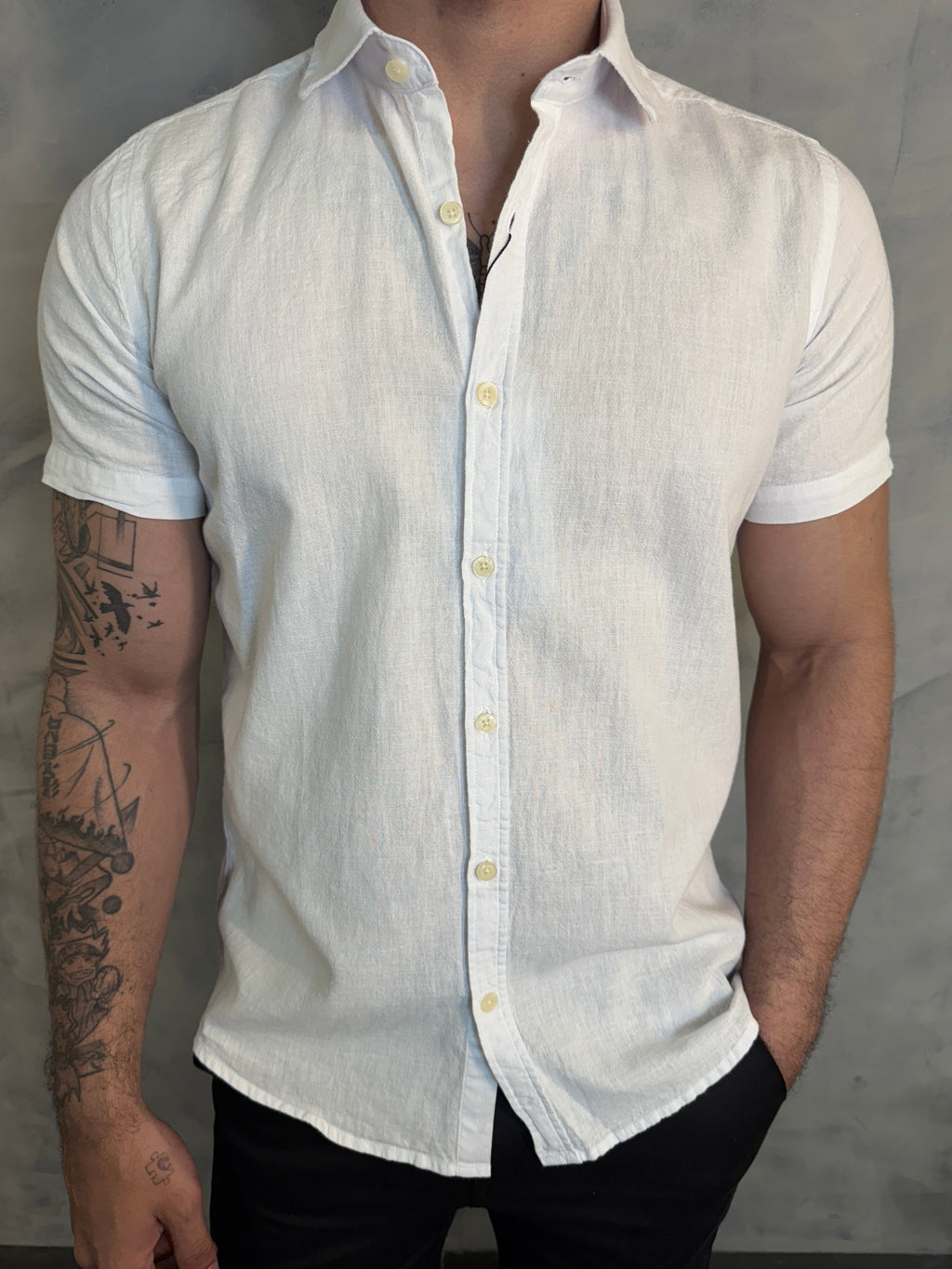 CAMISA M/C MARESIA BRANCO