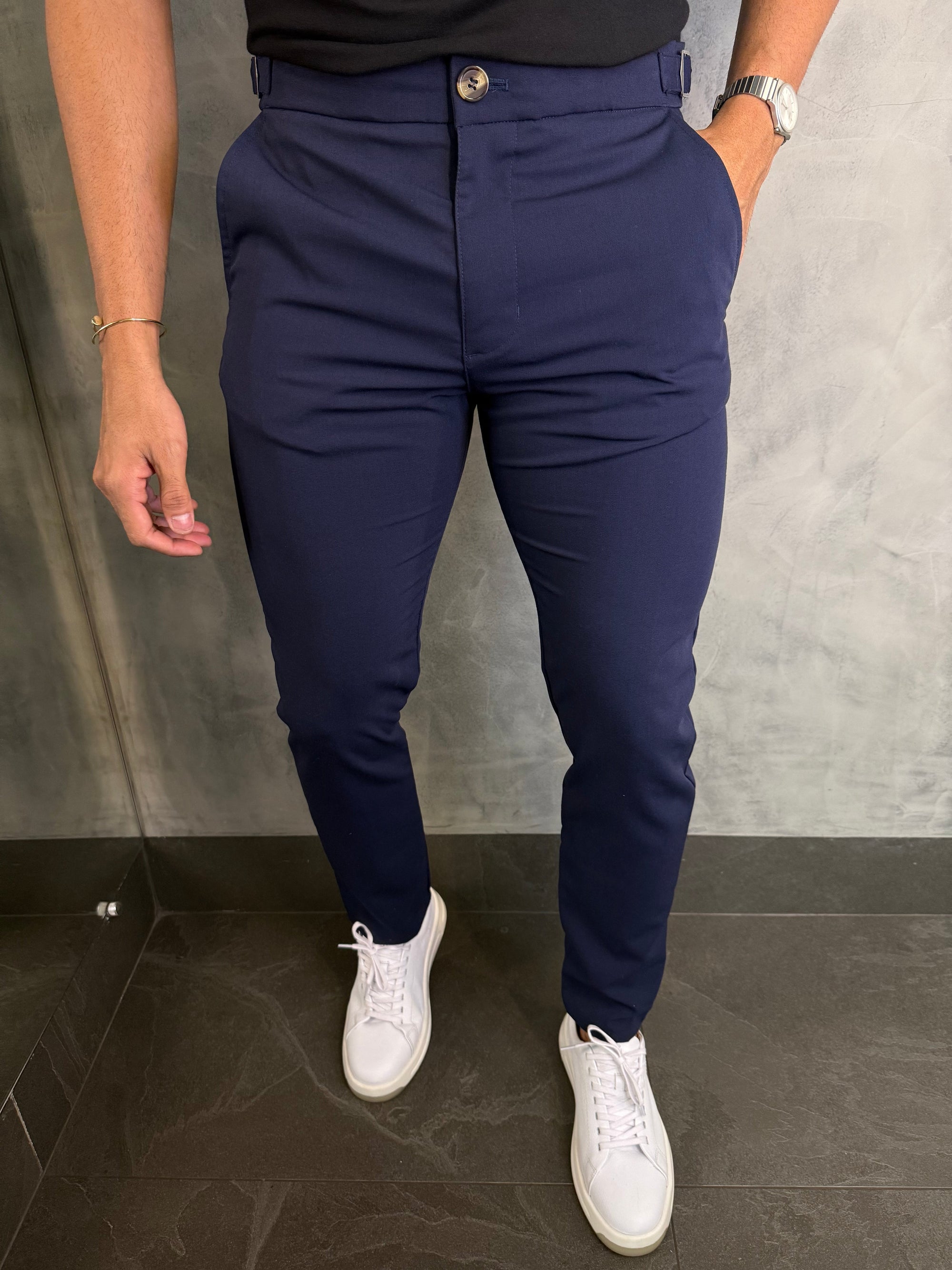 Calça Alf. Regulador Paris Marinho