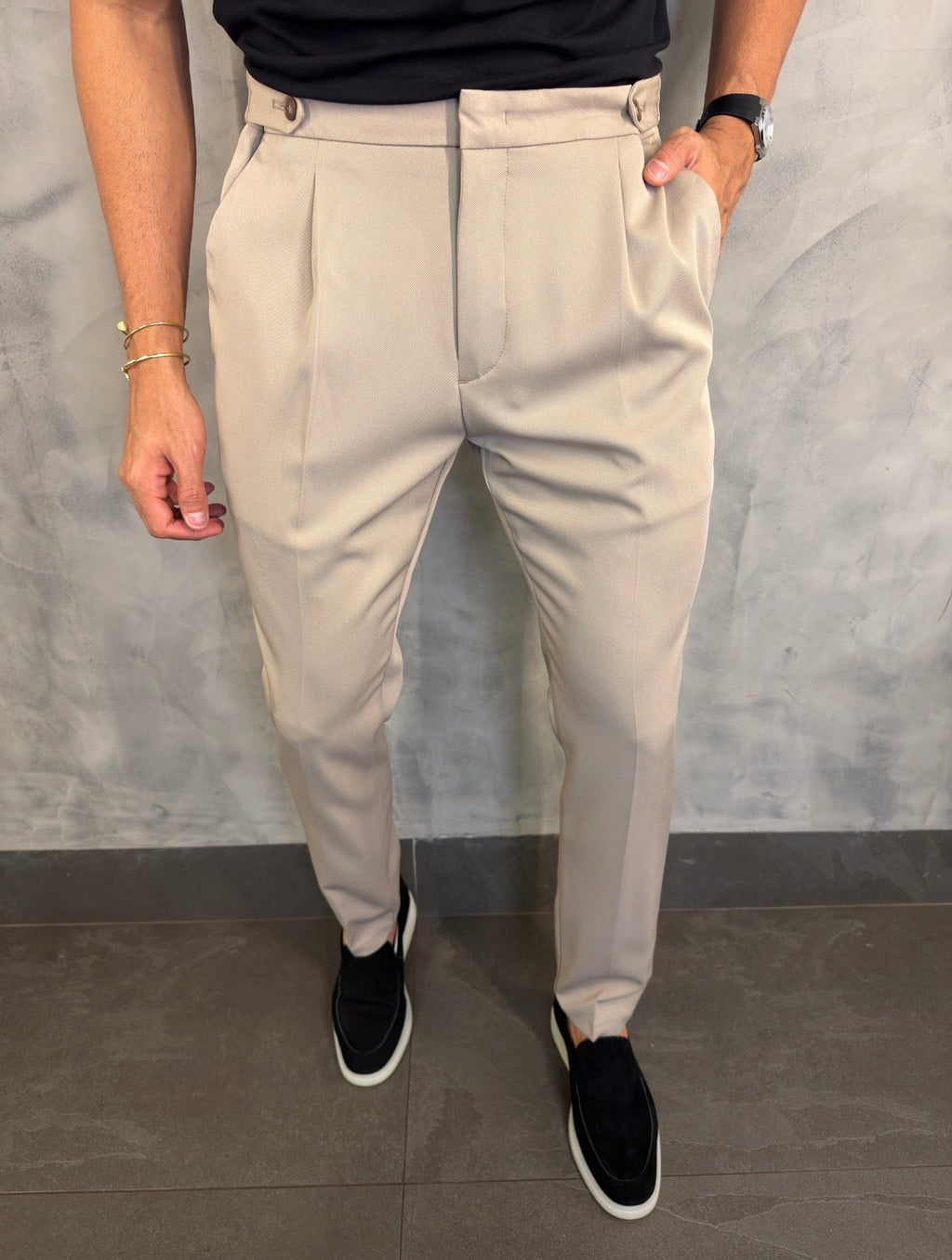 CALÇA ALF. MARSELHA KHAKI