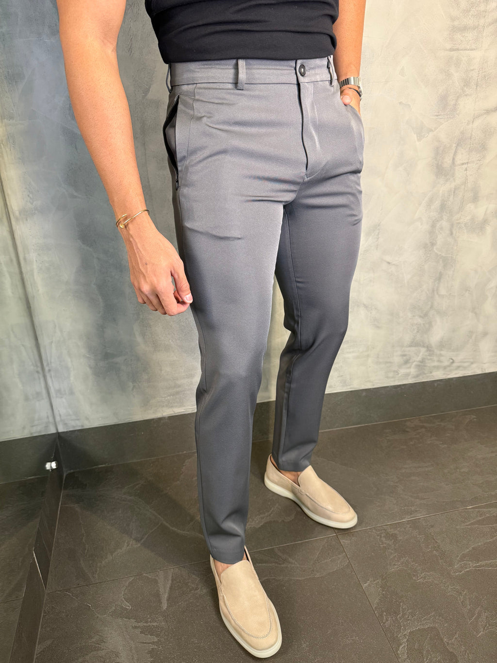 CALÇA ALF. BOLSO ZIPER