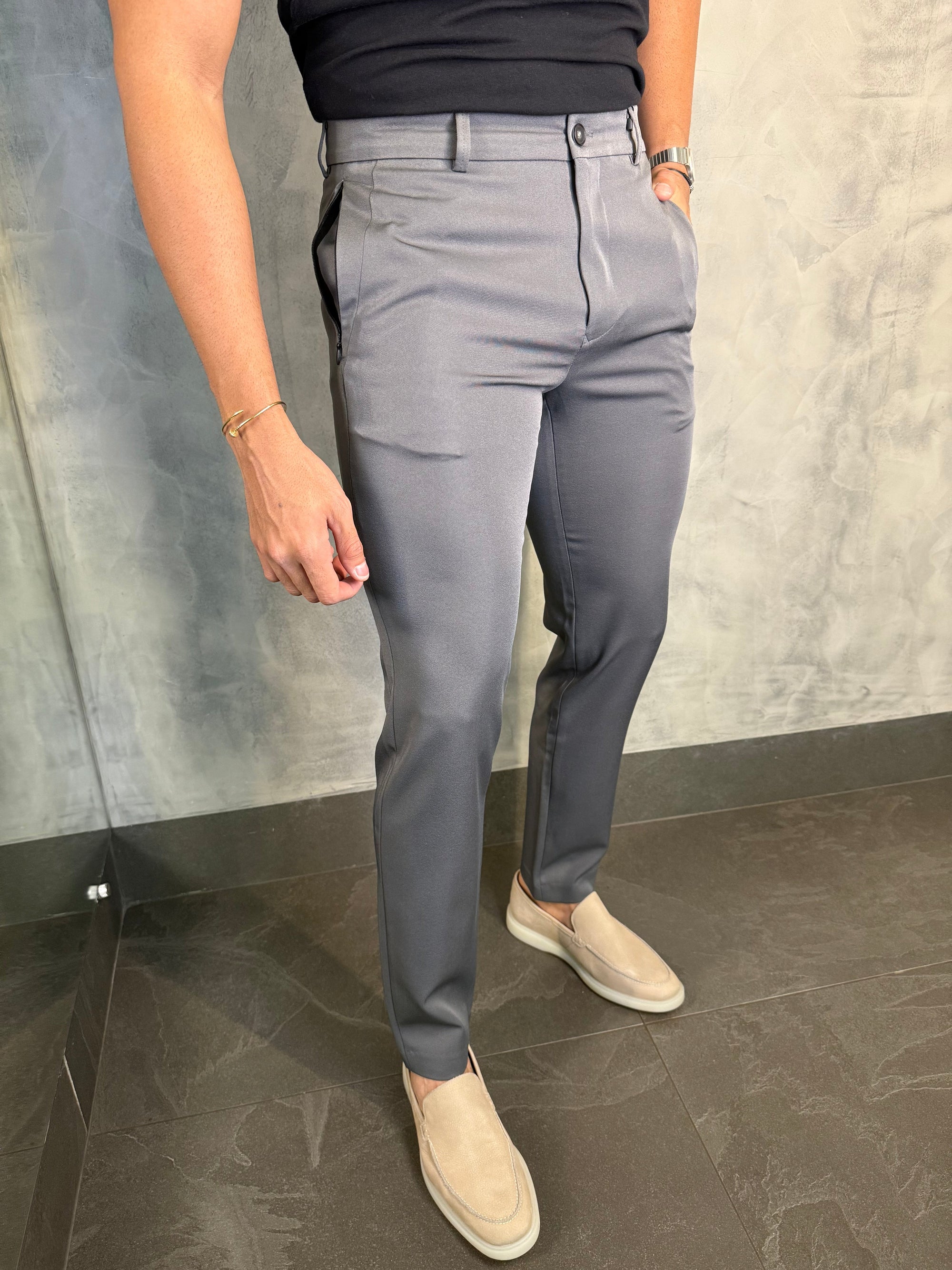 CALÇA ALF. BOLSO ZIPER