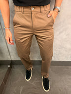 CALÇA SARJA CASUAL STRETCHC CINTURA ELÁSTICA