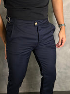 Calça Alf. Veneza Azul Petróleo