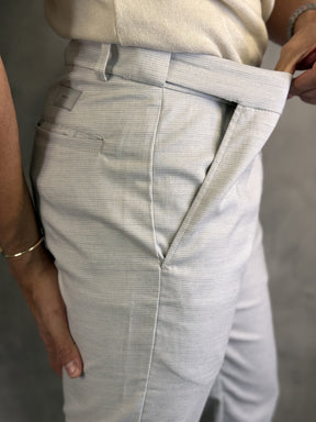 CALÇA ALF. SKINNY C/ CINTURA ELÁSTICA BAREZY