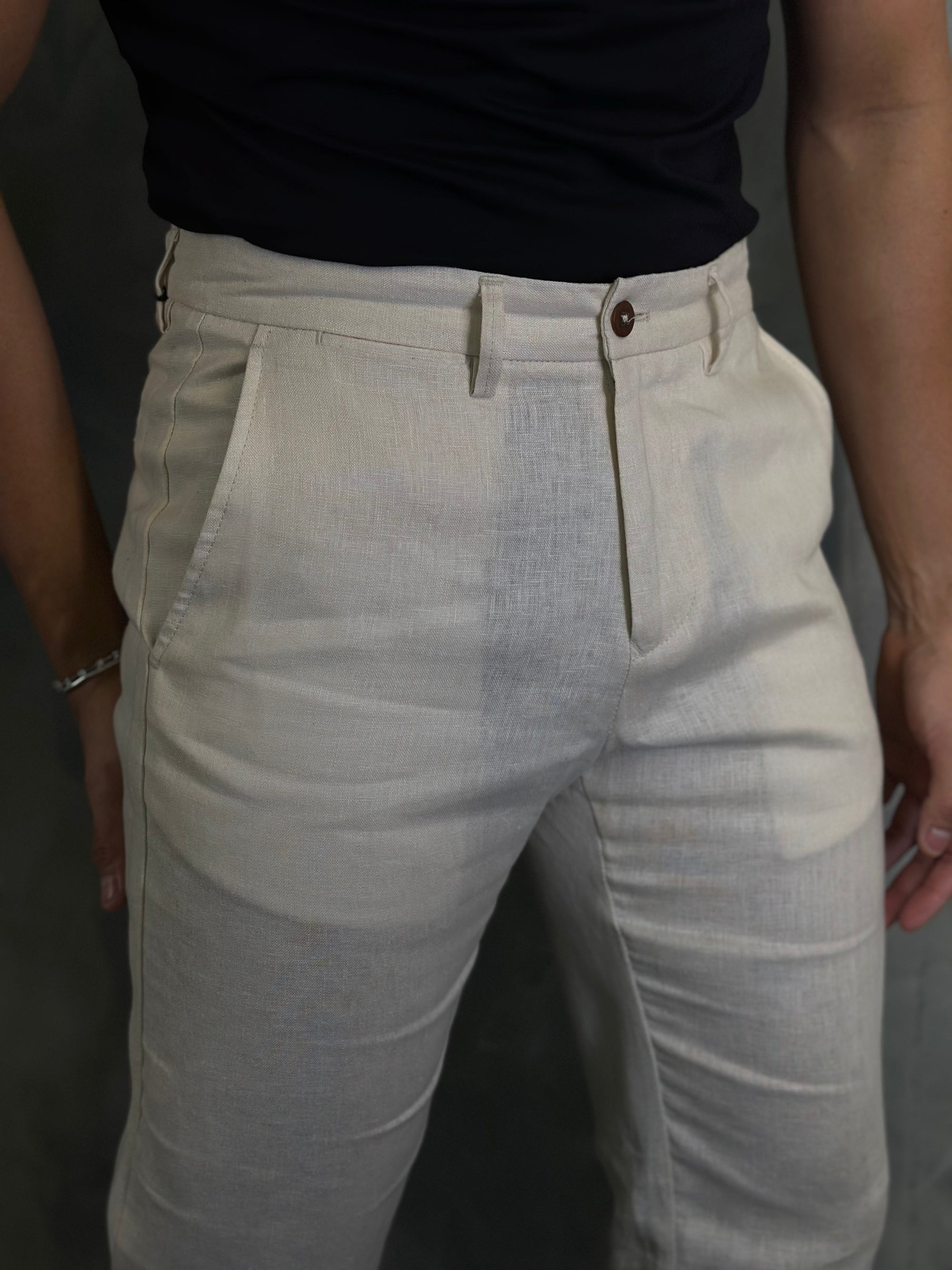 CALÇA ALF. LINHO REGULAR