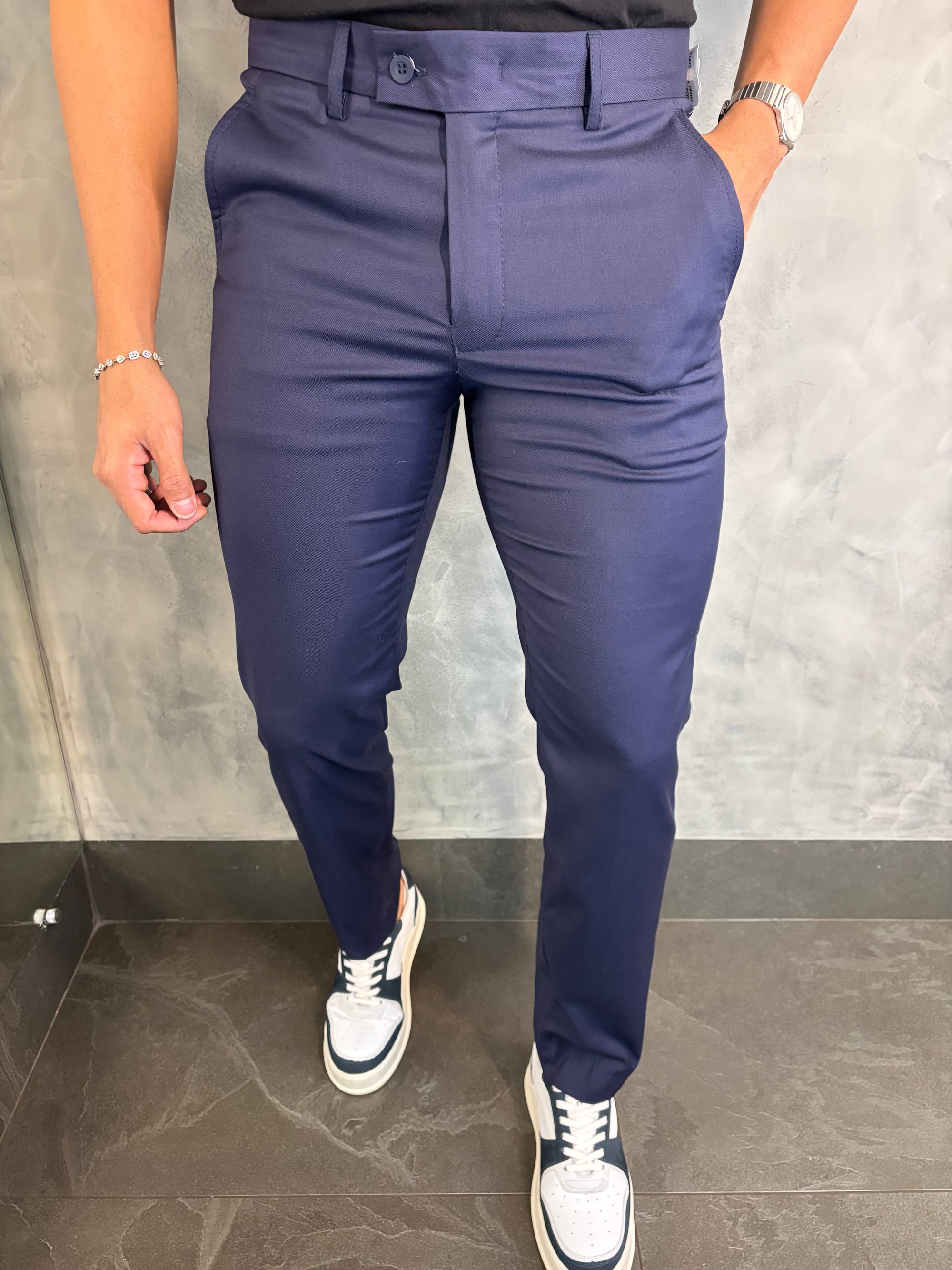 CALÇA ALF. VIENA MARINHO