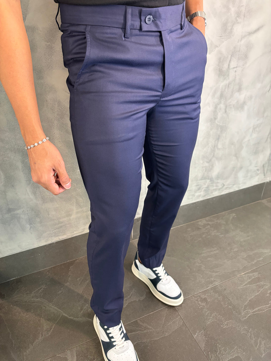 CALÇA ALF. VIENA MARINHO