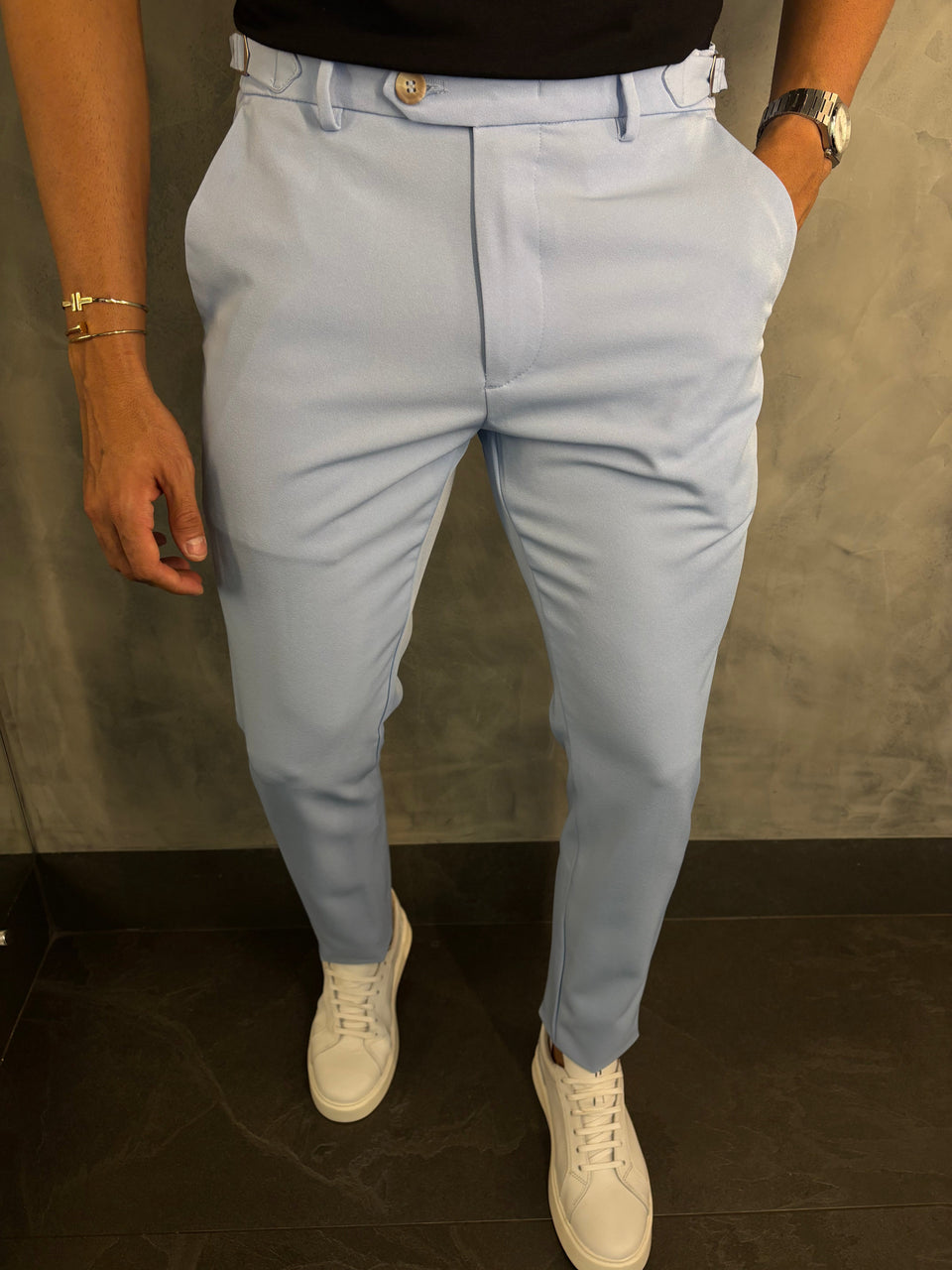 CALÇA ALF. VERONA AJUSTE LATERAL AZUL BB