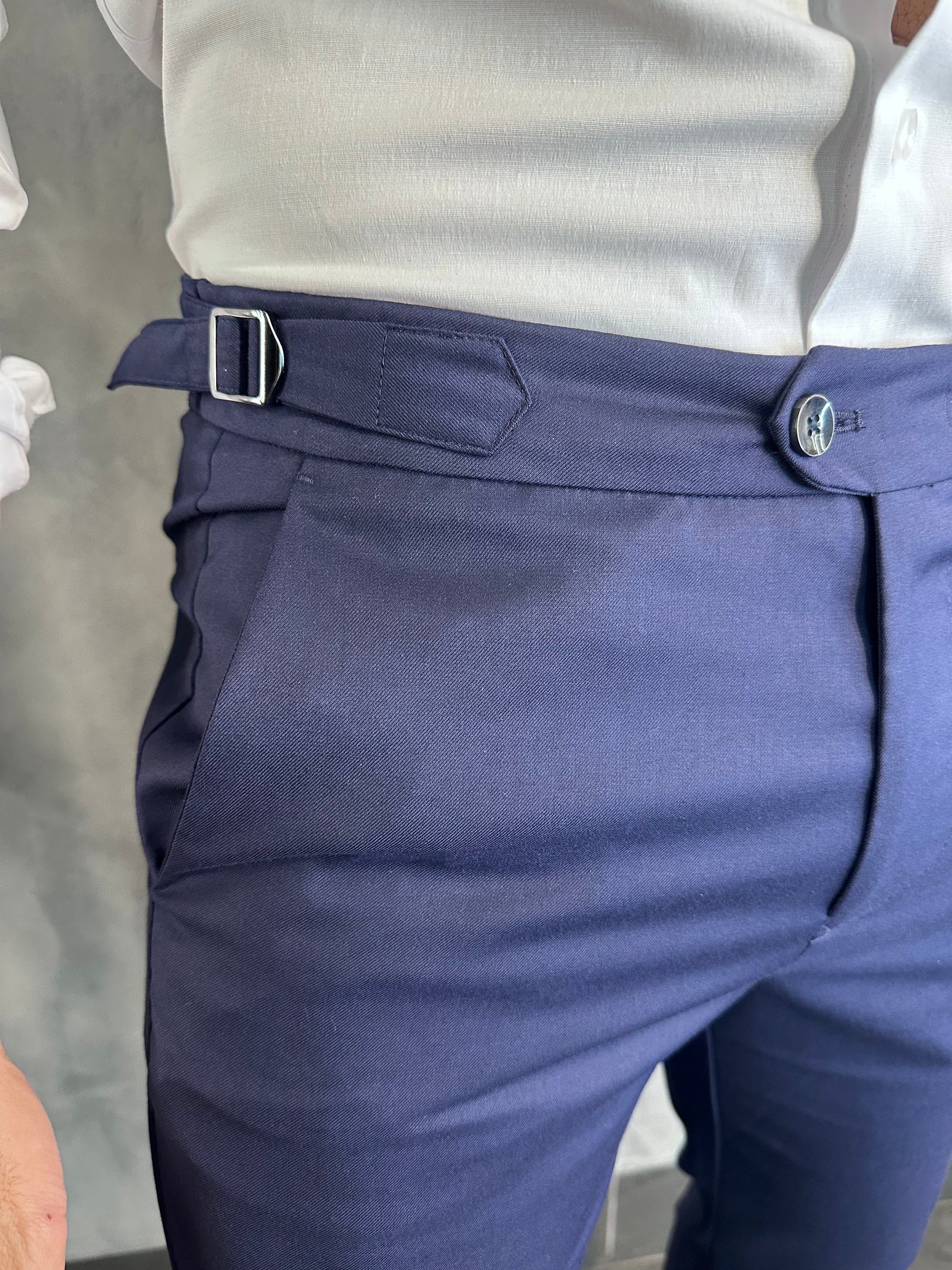 Calça Alf. Skinny Ajuste Fivela