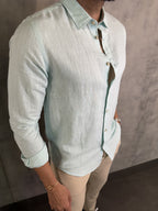CAMISA M/L LINHO SIMPLES RESERVA ACQUA