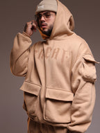 CONJUNTO MOLETOM CREAT MARROM