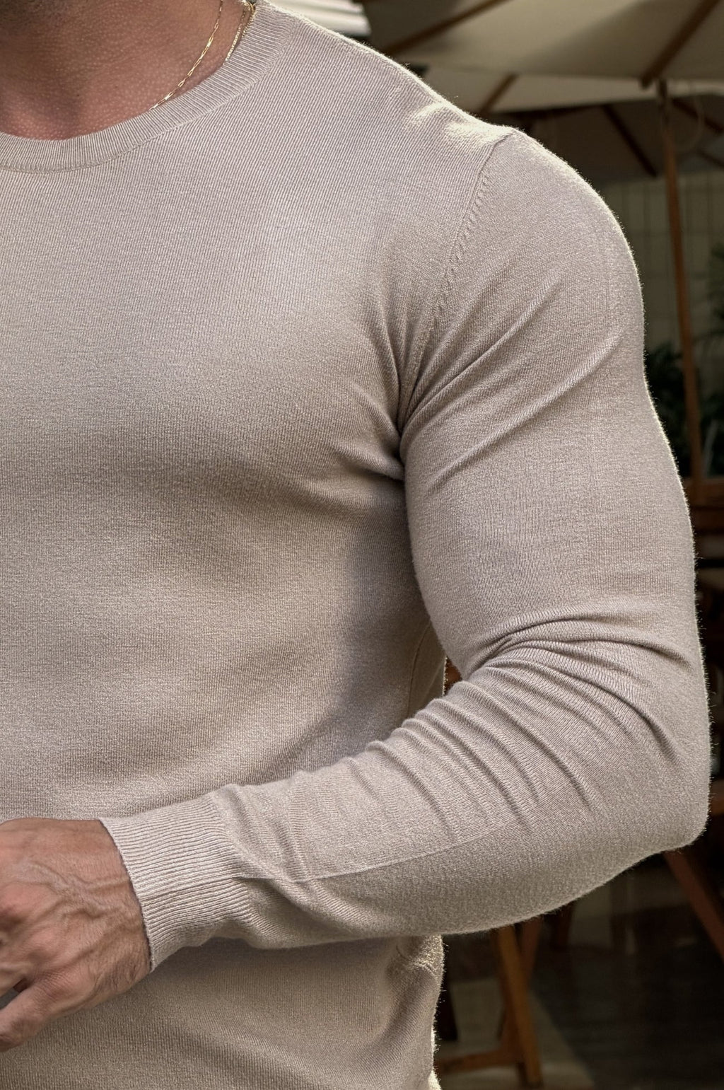 Tricô Alfa Slim Fit
