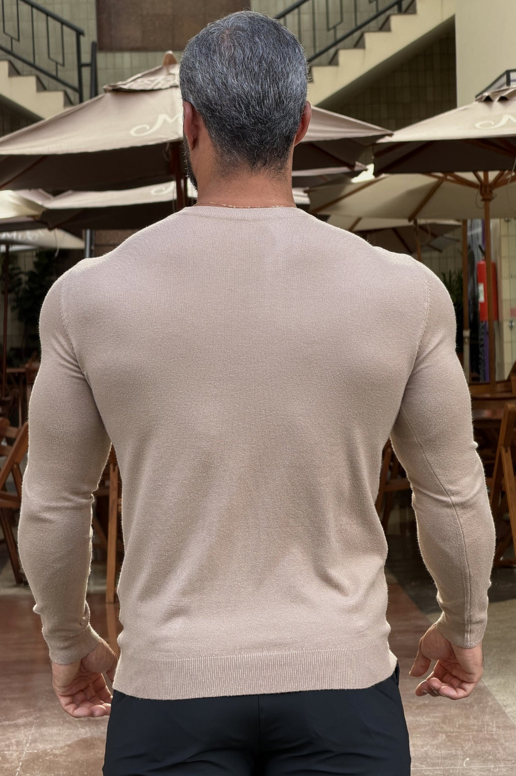 Tricô Alfa Slim Fit